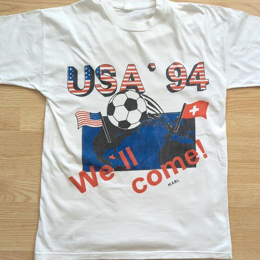 1994 FIFA World Cup USA Swiss Team Retro Soccer T-Shirt